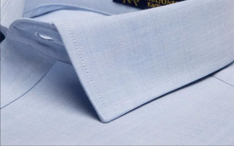 Эридан Формальные Бизнес Для мужчин платье-рубашка с длинным рукавом бренд мужской моды Однотонная повседневная обувь хлопковая рубашка