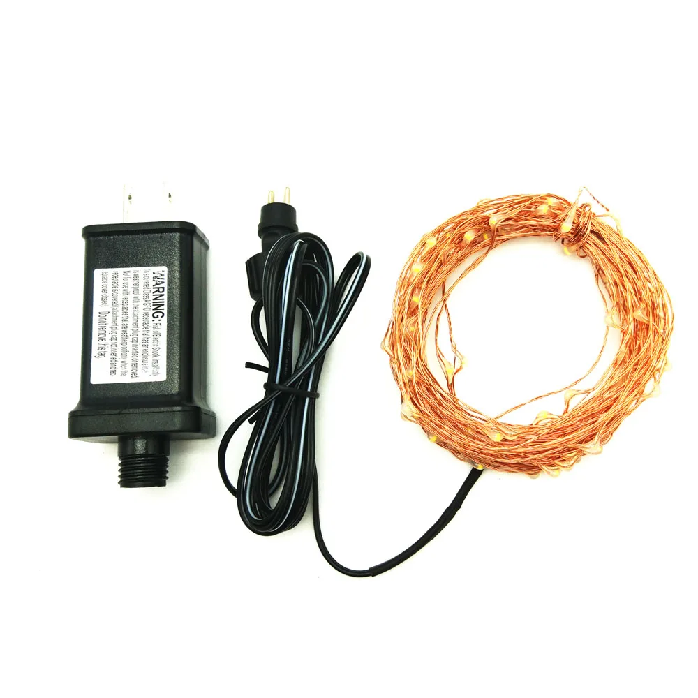 LED String Lights DC5V 10m 100led Copper Wire Flexible Fairy Lights Waterproof Outdoor String