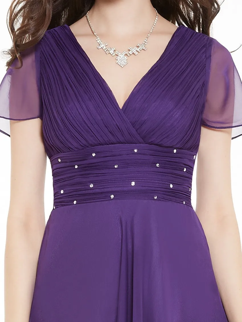 Ruched party dress
