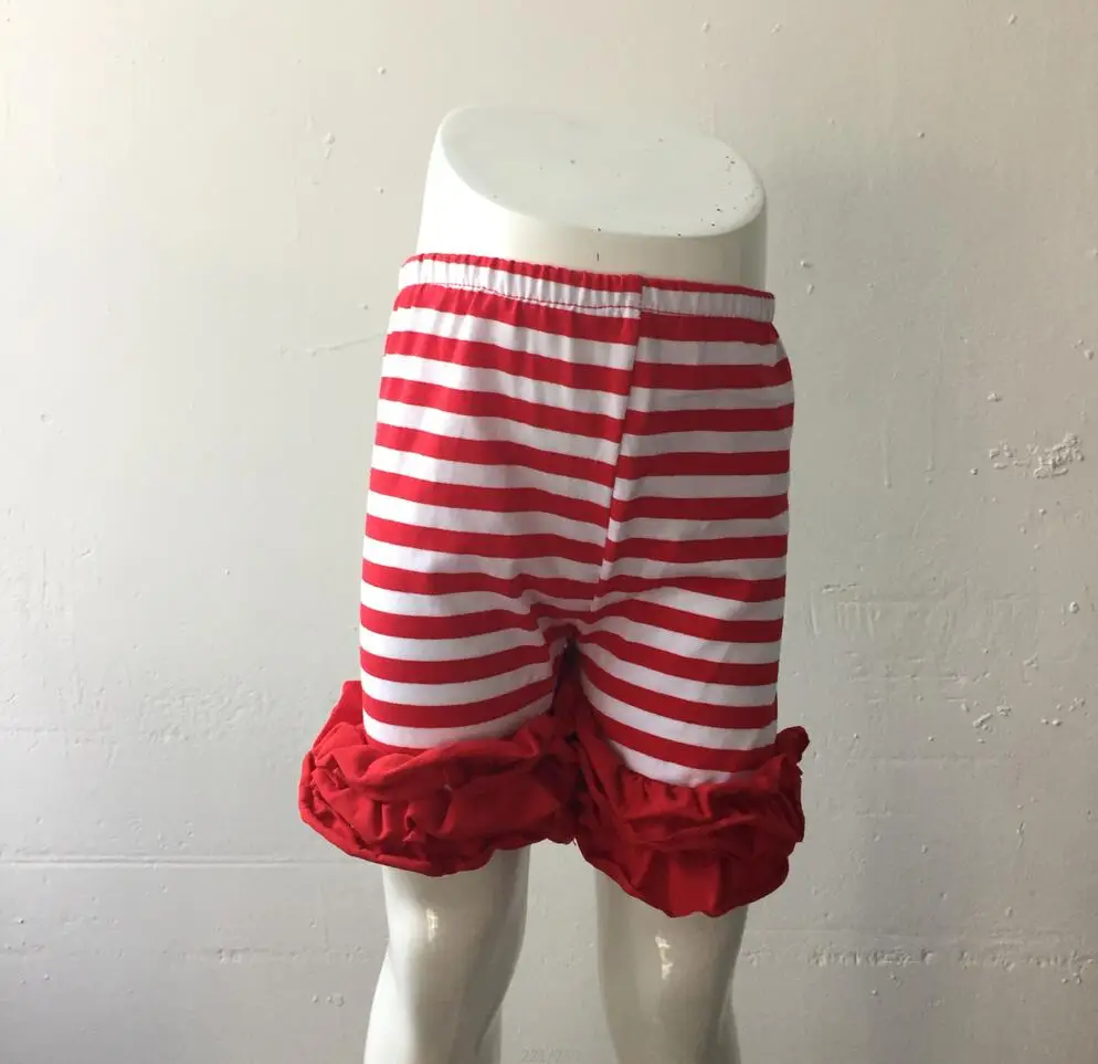 superior spandex cotton toddler cute girls ruffle shorts mutiple colors