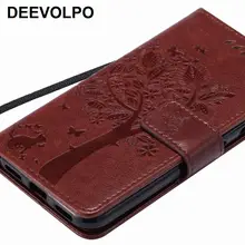 Mobile Phone Bags PU Leather For Wiko Lenny 2 3 4 Pulp Fab 4G Slide 2 Case Holster Card Slot Tree Cat Butterfly Embossing P06Z