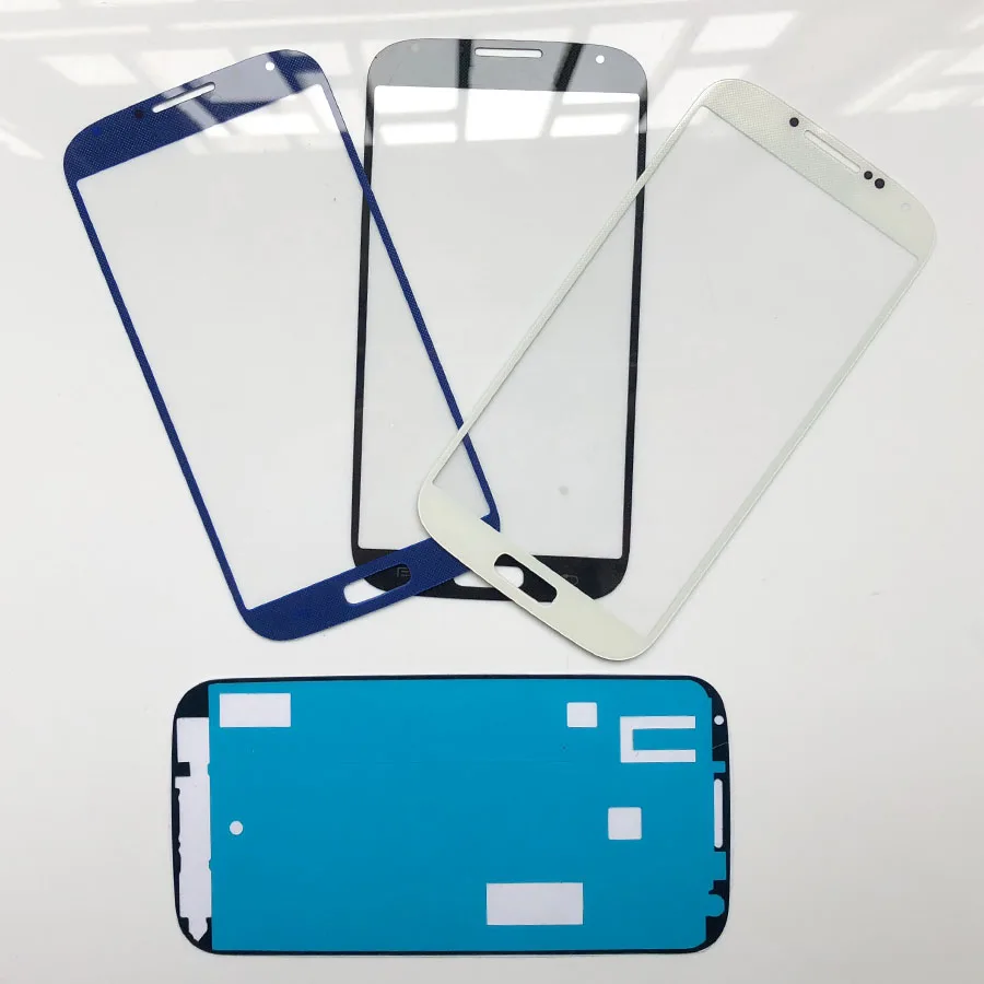 10 шт./лот для SAMSUNG Galaxy S4 i9500 i9505 i9506 GT переднее внешнее стекло Сенсорная панель