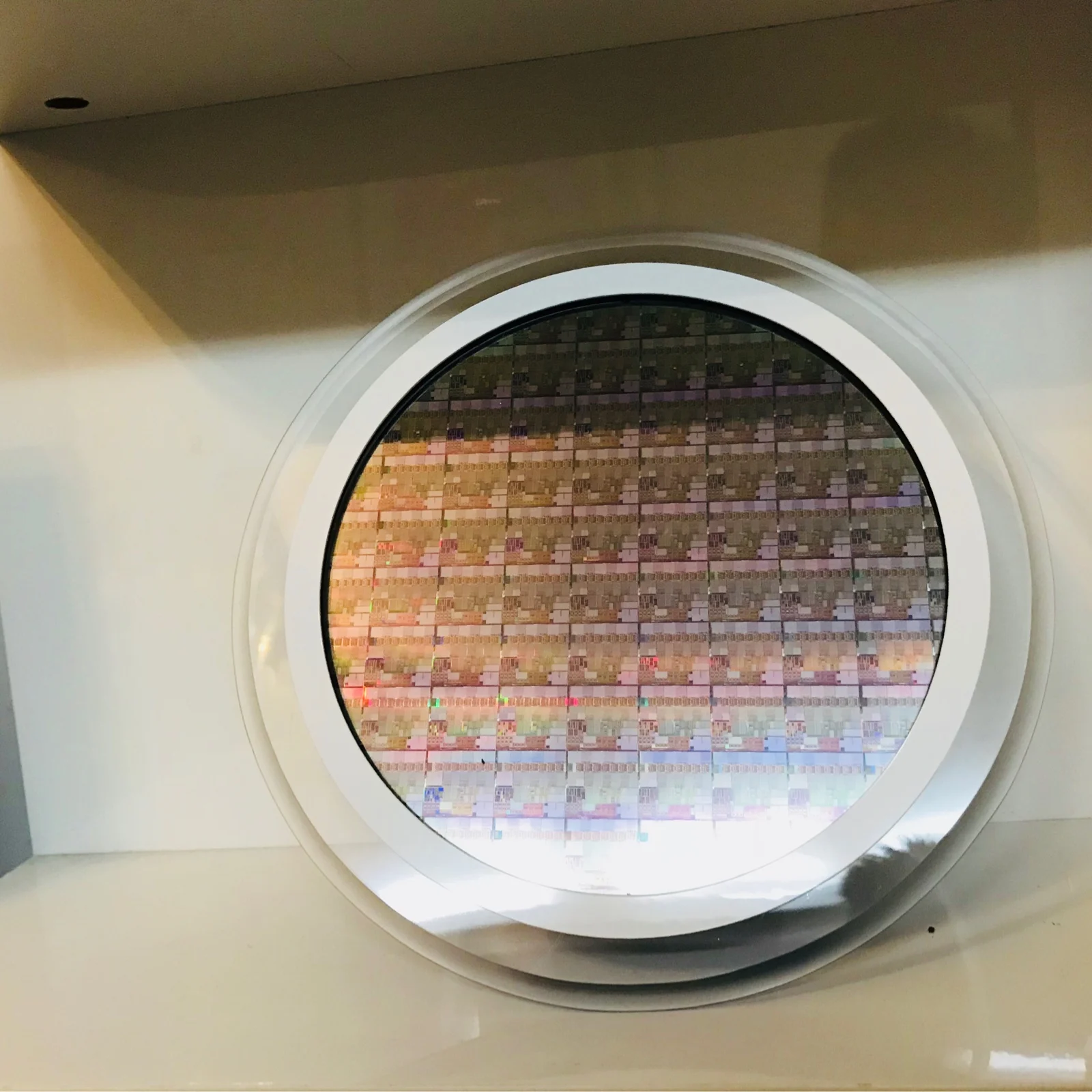 US $109.00 Second Hand Customized 8 Inch Wafer Photolithography Circuit Sample Show Exhibition Exhibits Gifts