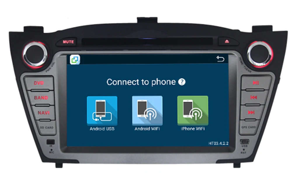 7 дюймовый автомобильный DVD на основе Android BT GPS WIFI аудио Радио стерео