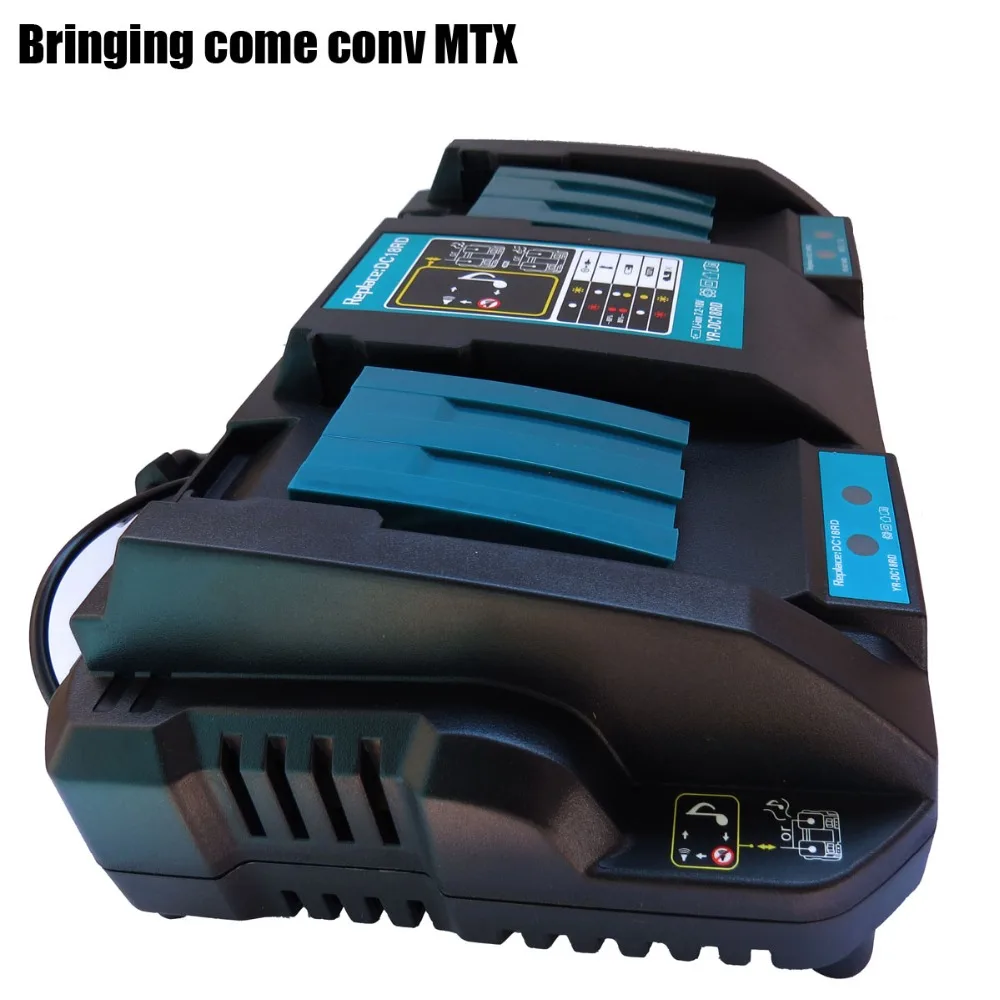 Подходит для электроинструмента Makita чья литий-ионная батарея с двойным USB-портом