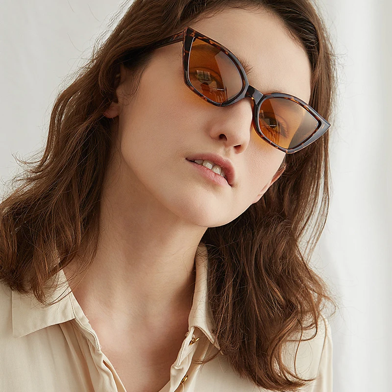 

Sunglasses Women Cat Eye Luxury Brand Designer Sun Glasses 2019 Vintage Fashion Red ladies Sunglass UV400 gafas de sol