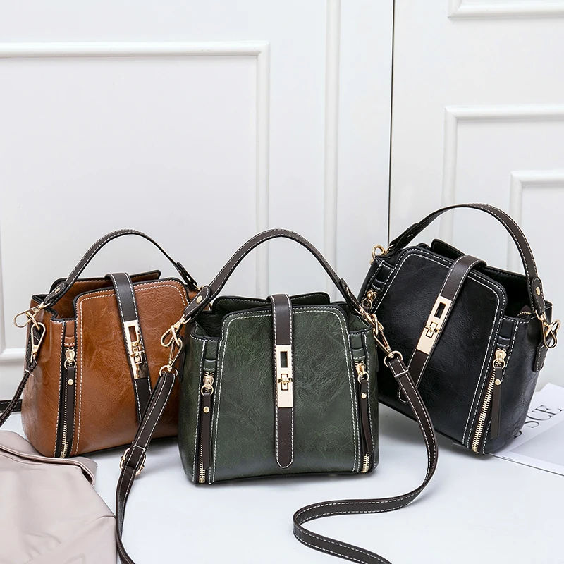DIDABEAR Women's bag Women Leather Handbags Vintage Lady Hand Bags Women messenger Shoulder bag Small Purse Sac A Main Bolsa