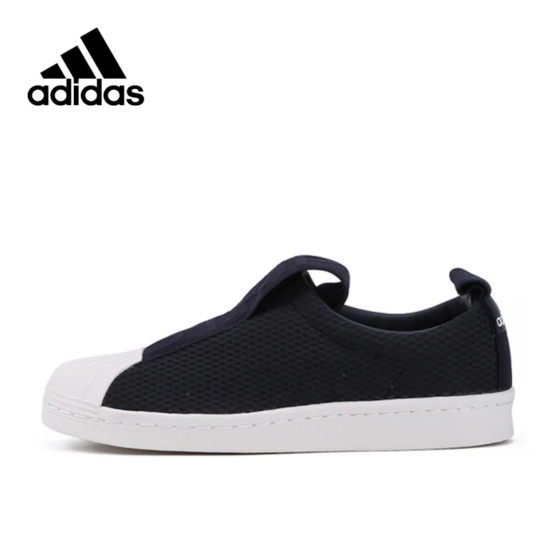 

Adidas New Arrival Originals Official Superstar Slip On Breathable Women's Skateboarding Shoes Sports Sneakers BY9137 EUR Size W