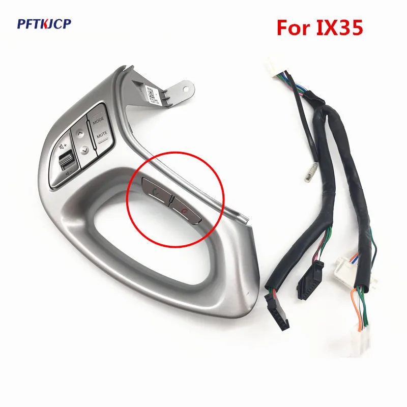 

Multi Function Remote Control Buttons Steering Wheel Button Audio Channel Cruise Control For Hyundai Tucson IX35