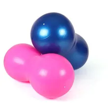 Большой 90*45 см Анти-взрыв йога мяч Арахис Форма спортивный зал прочный арахис мяч пилатес мяч