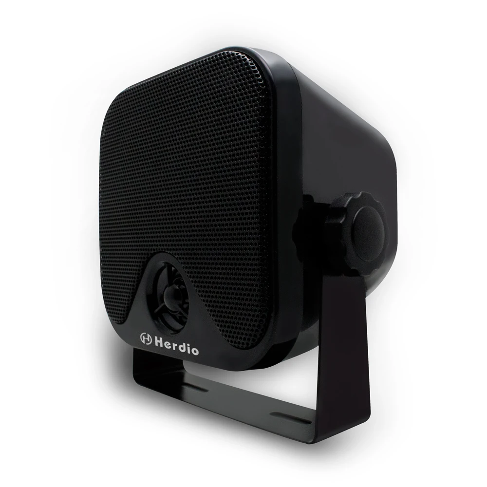 Водонепроницаемый морской датчик 4 дюйма FM AM Аудио Bluetooth стерео черный