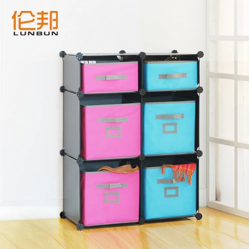 

Eco-friendly toy storage cabinet baby clothing sundries storage rack m231