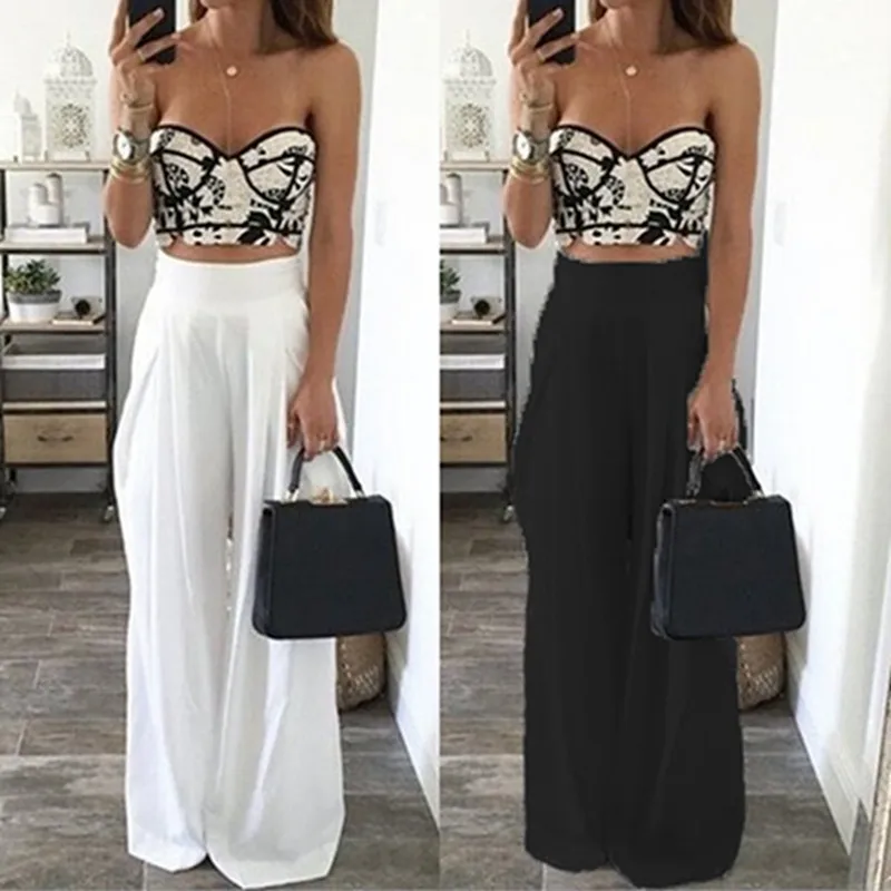 Aliexpress.com : Buy 2017 Fashion Women Wide Leg Pants