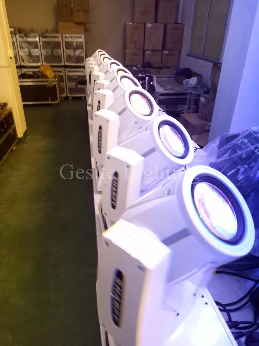 Luzes de Discoteca para dj Luz em Movimento 2 Pçs e lote da Cabeça e 230 7r Feixe Clube Partido Boate 5 Efeito de Iluminação de palco