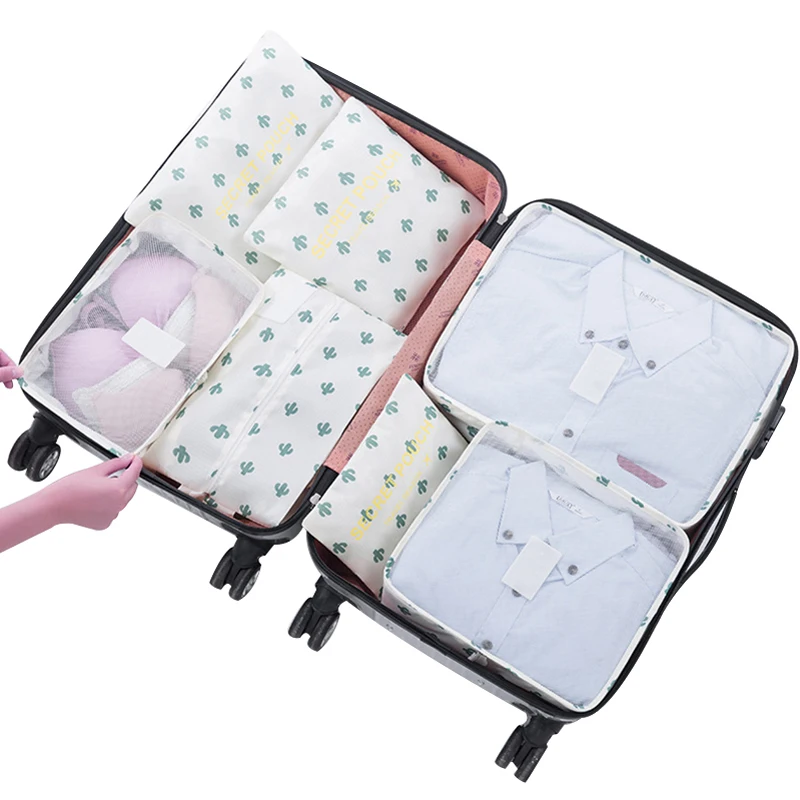 7 قطعة/المجموعة السفر حقيبة التخزين عالية قدرة الملابس مرتب الحقيبة الأمتعة المنظم المحمولة حاوية للماء تخزين الأحذية حقيبة 7 قطعة/المجموعة السفر حقيبة التخزين عالية قدرة الملابس مرتب الحقيبة الأمتعة المنظم المحمولة حاوية للماء تخزين الأحذية حقيبة
