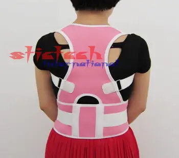 

by dhl or ems 50 pcs Belly Sweat Belt Posture Brace Shoulder Back Support Back Posture Corrector Men Shoulder Posture