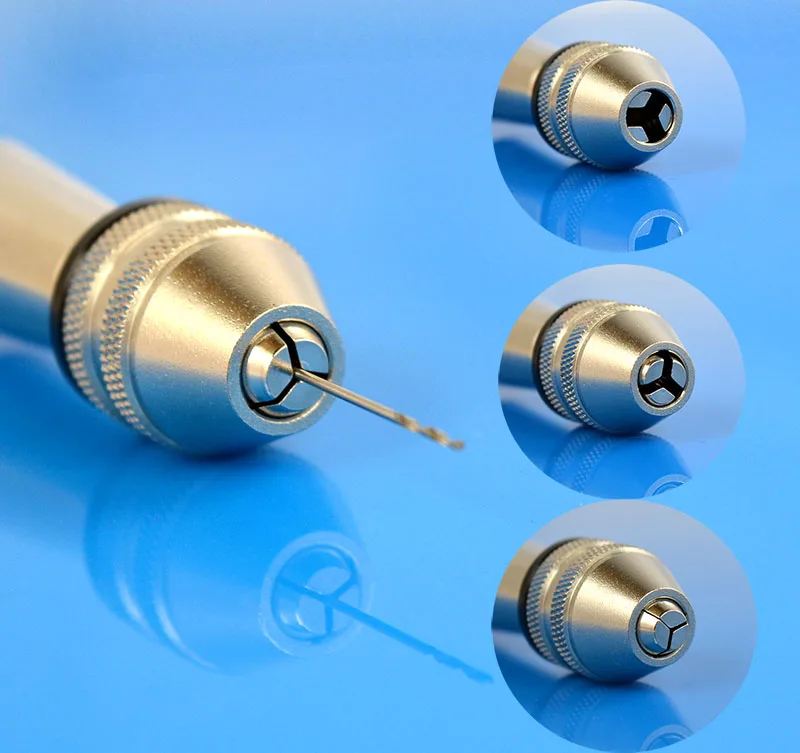 Jaw chuck Hand Drill Bit High precision Aluminum Mini Micro With
