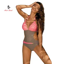 Ariel Sarah марка Новые прибытия слитный купальник подбитый купальник купальники цельный купальник недоуздок бикини пляжная одежда Q014