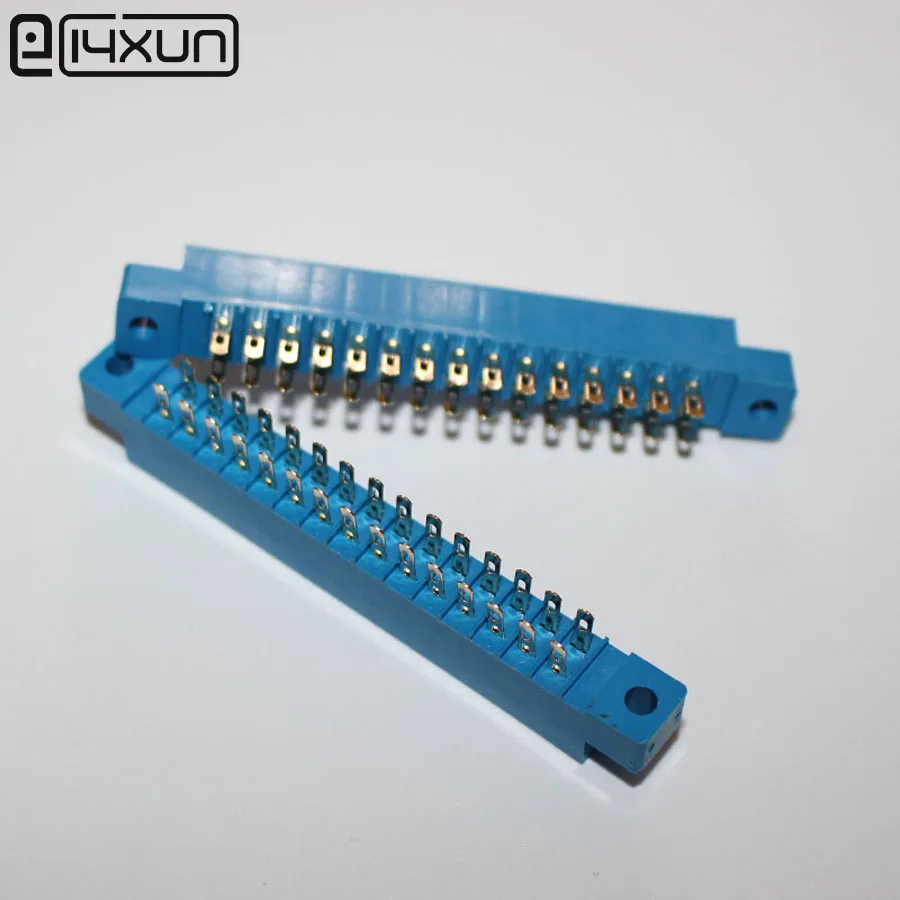 50 шт. 805 серия 30Pin разъем для игровой карты 3 96 мм Шаг 2x15 ряд позолоченный провод