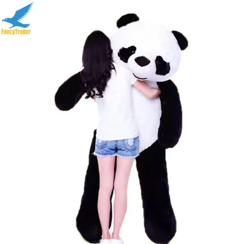 Fancytrader 71'' Huge JUMBO Plush Stuffed Giant Panda Toy Birthday Valentines Gift 180cm (8)
