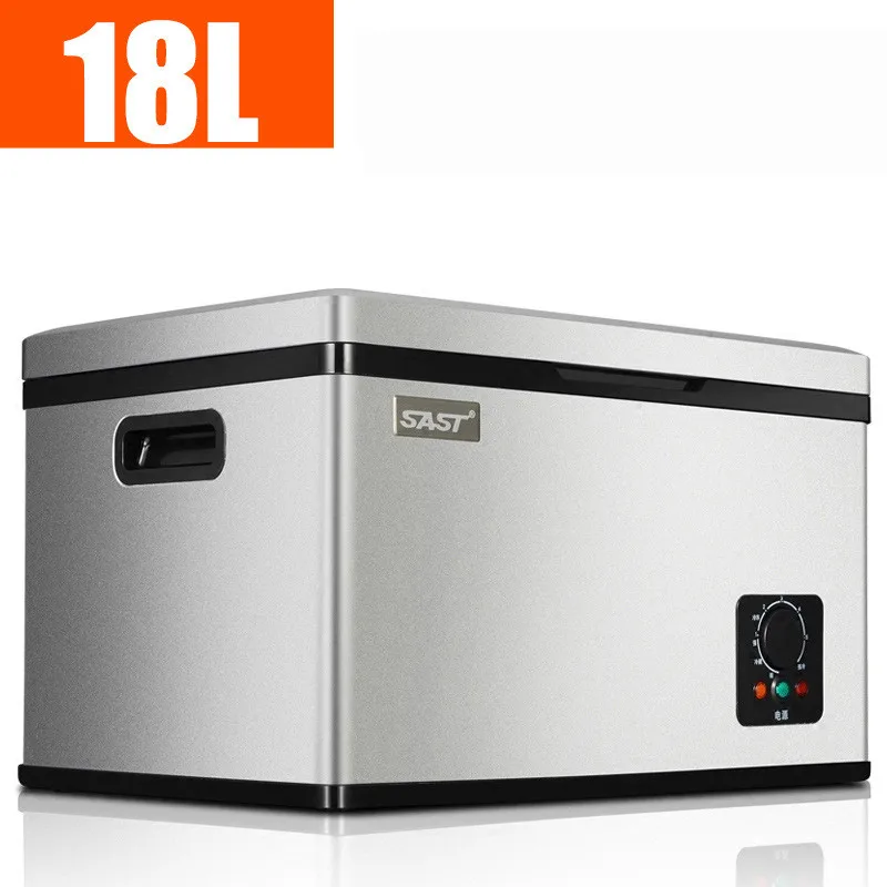 Best Price 18L Vehicle Car Refrigerator Compressor Refrigeration Mini Fridge Refrigerating And Freezing Mini Cooler 12V 24V Can Be Used