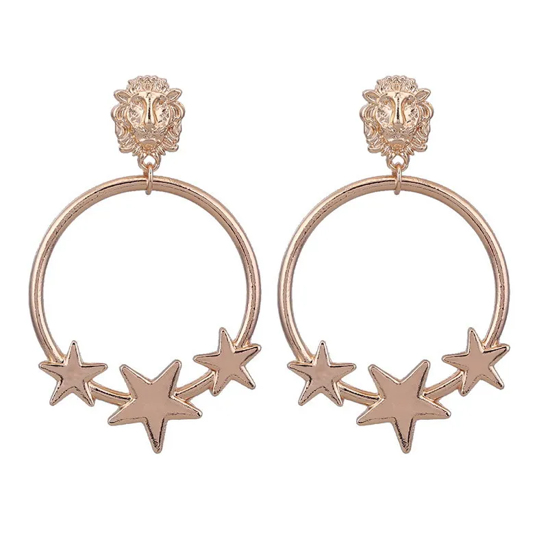 EArrings for woman wedding lion earrings