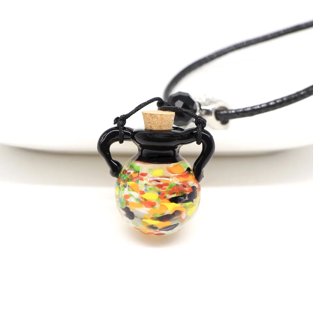 

Fashion Women Jewelry Pure Handball Bottle Necklace Ball Style Couple Necklace Pendant Birthday Christmas Valentine's Day Gift
