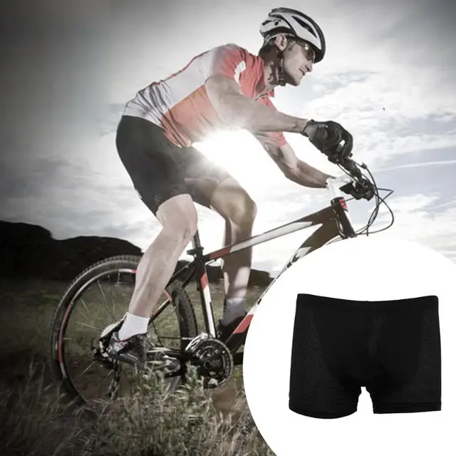 Quick Dry 5 layer thickening Sports Shorts Breathable Silicone Padded