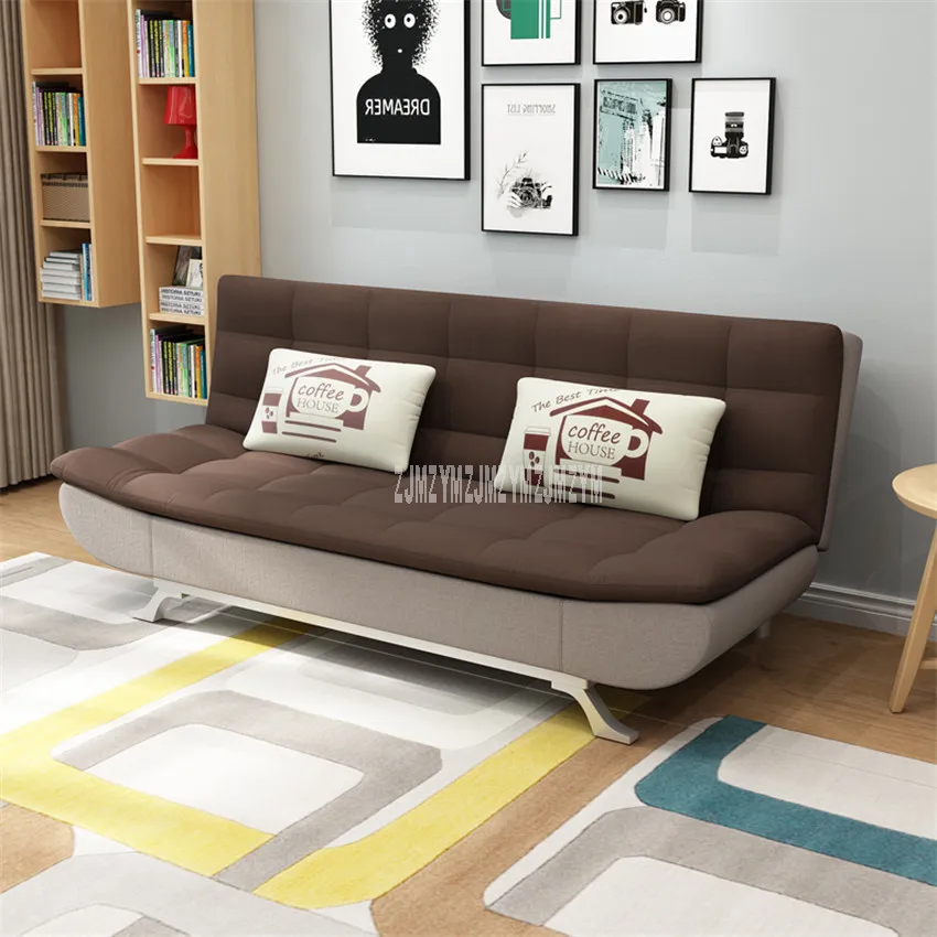 Modern Fashion Foldable Sofa Bed Home Furniture Double Person Apartment Multi-function Bedroom Lazy Sofa Washable 190*85*90cm Modern Fashion Foldable Sofa Bed Home Furniture Double Person Apartment Multi-function Bedroom Lazy Sofa Washable 190*85*90cm