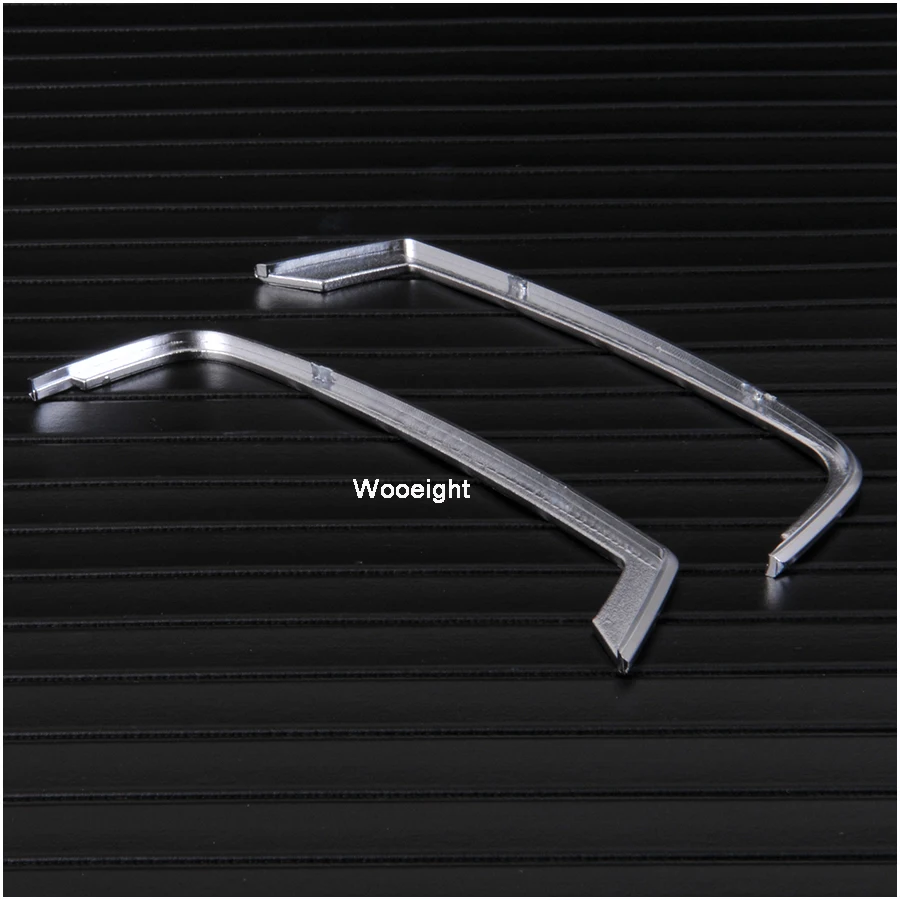 2Pcs Car Front Door Speaker Cover Gap Decorative Trim ABS Interior Mouldings For BMW 5 Series F10525 520 2011 2012 2013 (2)