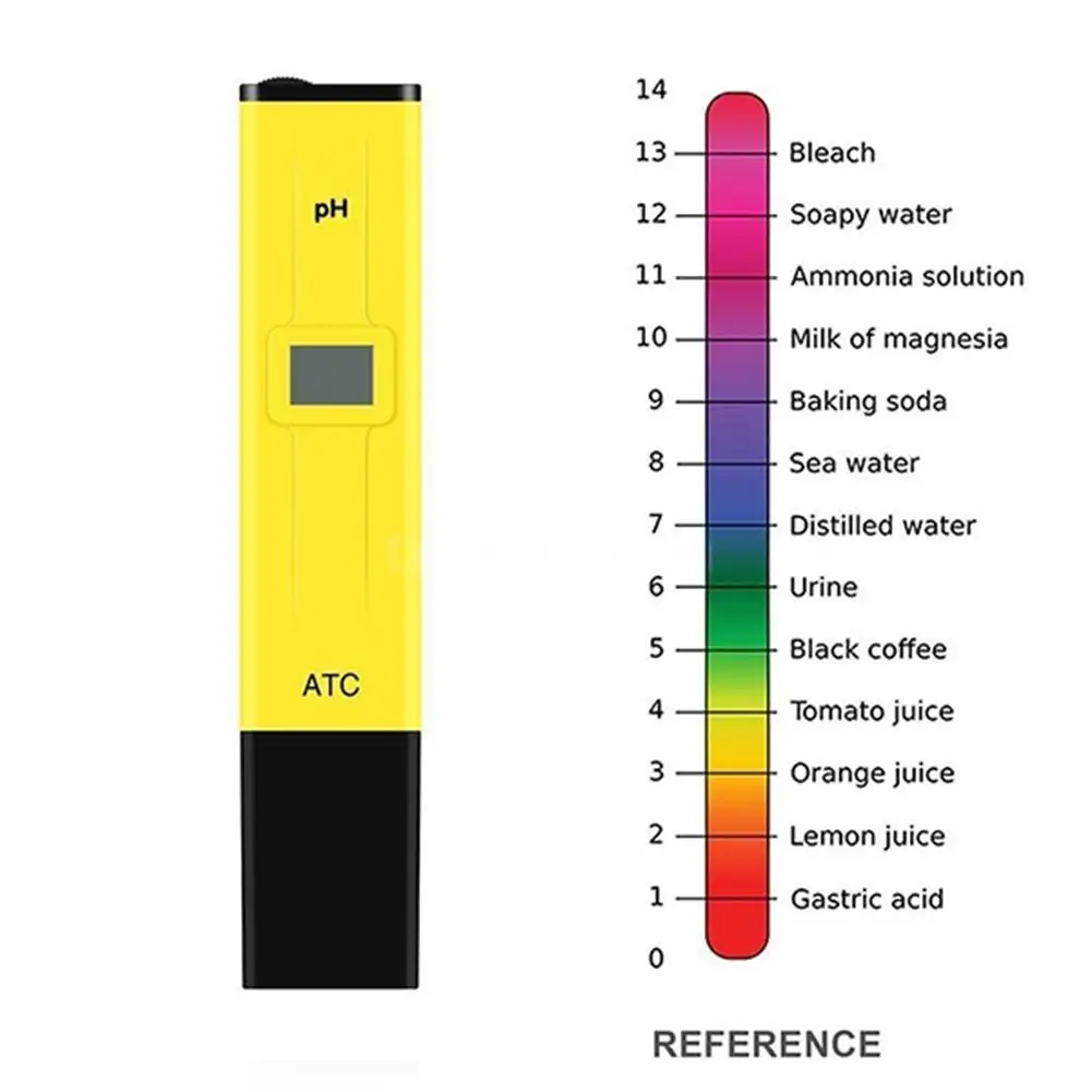 Портативный Точный Цифровой тестер ручка аквариум бассейн пить воду монитор для измерения уровня PH