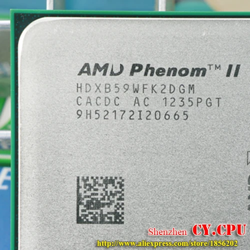 Процессор AMD Phenom II X2 B59 cpu двухъядерный(3,4 ГГц/6 м/80 Вт/2000 ГГц) Socket am3 am2+ 938 pin, B55