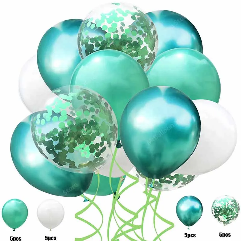 20 шт./компл. Серебряный Синий шар День Рождения украшения Дети балон воздушные шары металлические шары для вечерние воздушный шар на день рождения сувениры - Цвет: style 16