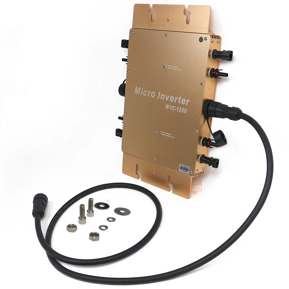 Wasserdicht 1200W Micro Grid Tie Solar Inverter DC 22-50V zu 80-160VAC oder 180-260VAC, 50 hz/60 hz, für 4 stücke 300W Solar panels Wasserdicht 1200W Micro Grid Tie Solar Inverter DC 22-50V zu 80-160VAC oder 180-260VAC, 50 hz/60 hz, für 4 stücke 300W Solar panels