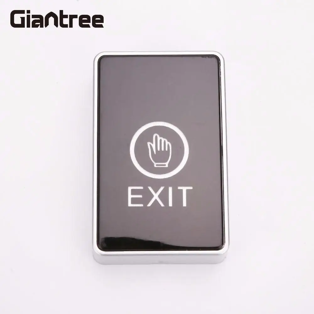 

Giantree Square Touch Sensor Doors Button LED Light For Access Control Terminal Contact Door Square Touch Sensor Release Button