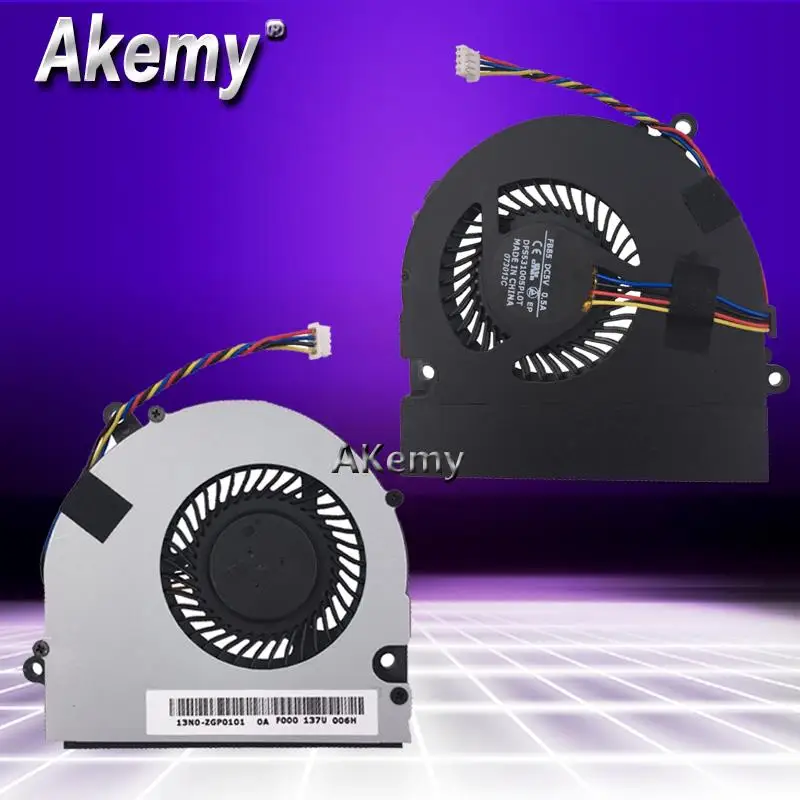 

Akemy CPU Cooling Fan for Asus U41 U41J U41JF U41E U41SV laptop cpu cooling fan cooler KSB06105HB DFS531005PL0T FB85 FA79 4PINS
