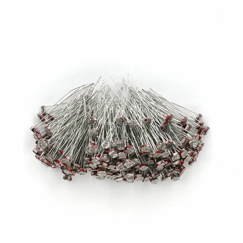 50PCS/LOT 5516 Light Dependent Resistor LDR 5MM Photoresistor wholesale