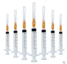 100 piece 2.5ml Disposable Syringe with Needle Sterile Injection