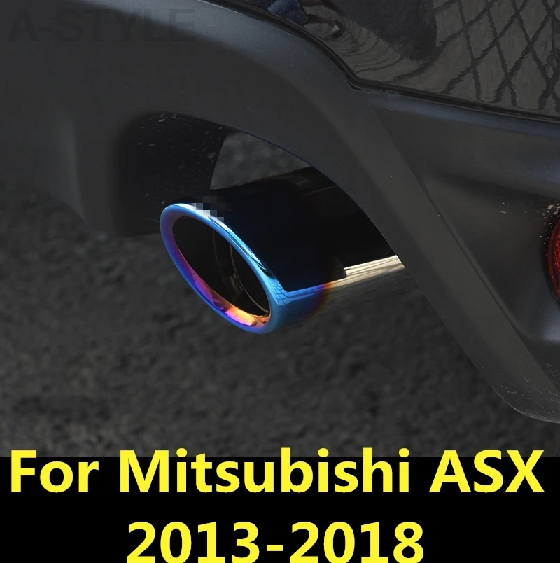 Наконечник глушителя выхлопной трубы для Mitsubishi ASX 2013 2018|Хромирование| |