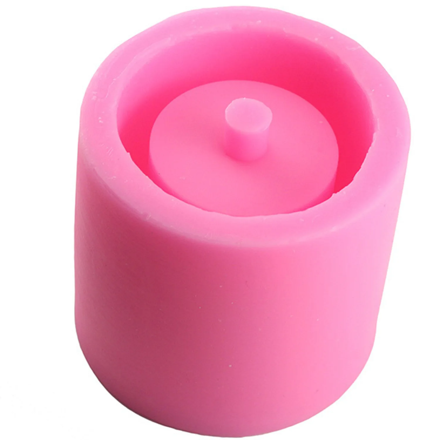 

Round Cement vase silicone mold candle soap polymer clay Planter Concrete mold chocolate cake decorating tool