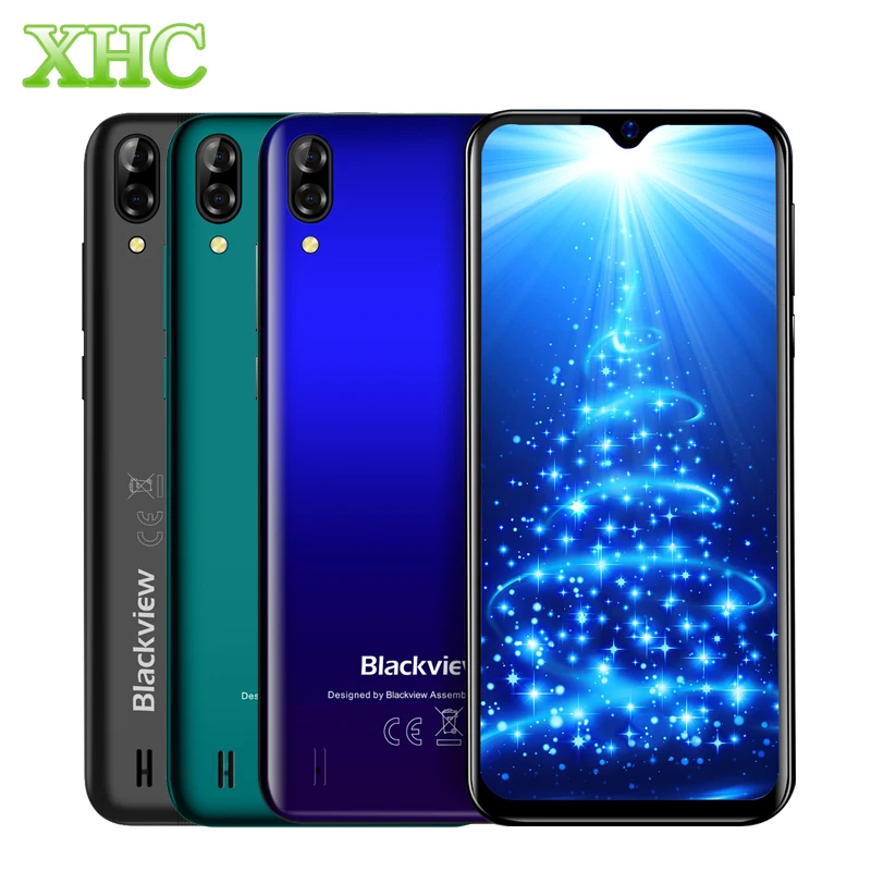 

Blackview A60 Android 8.1 Smartphone Quad Core 4080mAh Cellphone RAM 1GB ROM 16GB 6.1 inch Dual Camera 3G Dual SIM Mobile Phone