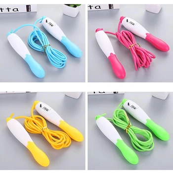 

elencs Children Jump Rope Adult Aerobic Exercise Adjustable Boxing Skipping Rope Rotating Counter Handle