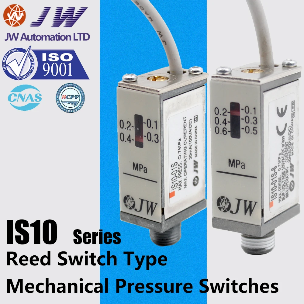 IS10 01S IS10 01S 6 L IS10 01 6 Pneumatic Pressure Switch Reed Switch