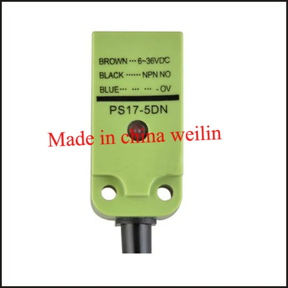 

PS17-5DN2 Non-screen shield DC type NPN NC general cormer column approach Switch DC10-30V set distance 0-4mm