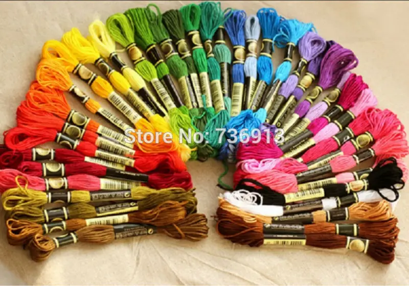 Buy 200 Pieces Embroidery Thread Floss Choose Your