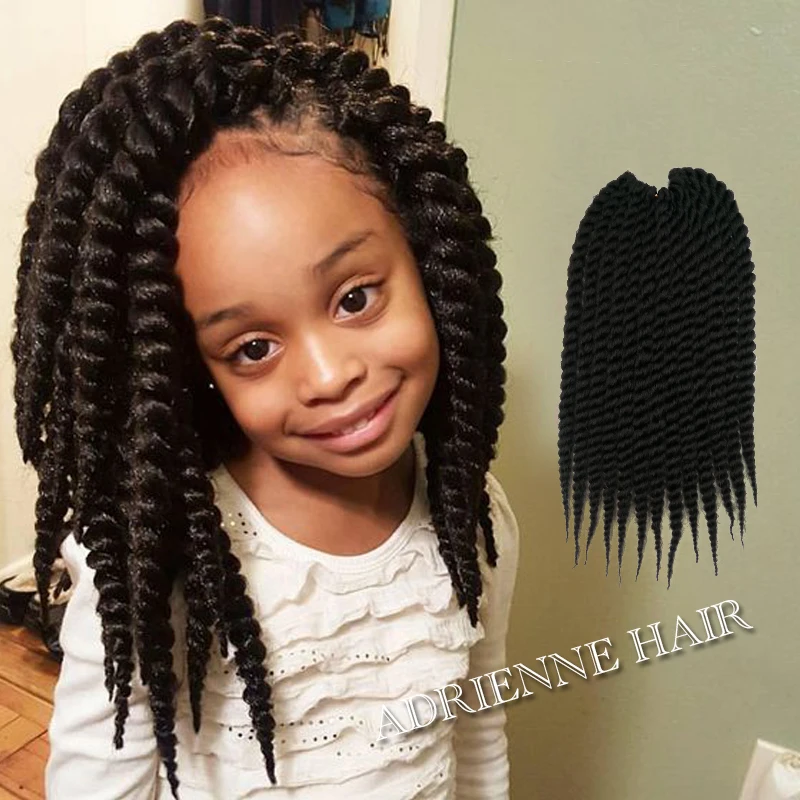 One Packs Havana Mambo Twist Crochet Braid Hair 12 Inch Crochet