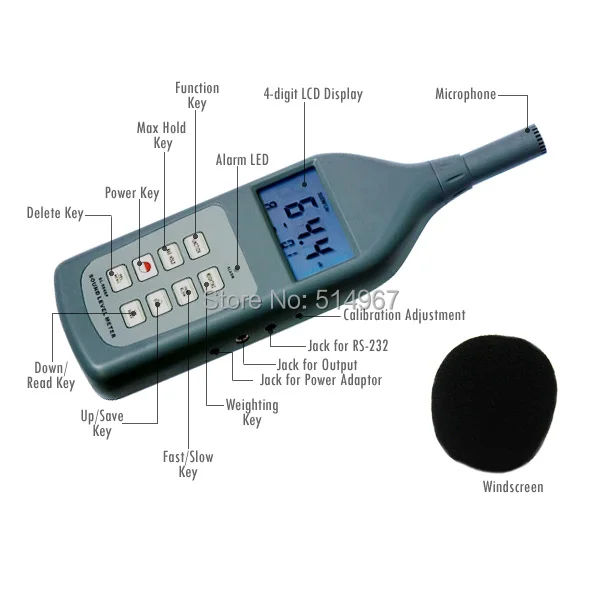 gain-express-gainexpress-Sound-level-meter-SL-5868P_blue-parts