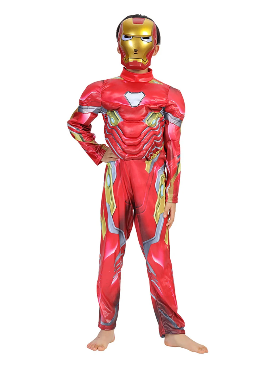 Мстители 3 нано Железный человек детская фантазия косплей костюм комикс фильм карнавальный Праздник Вечеринка Пурим Хэллоуин