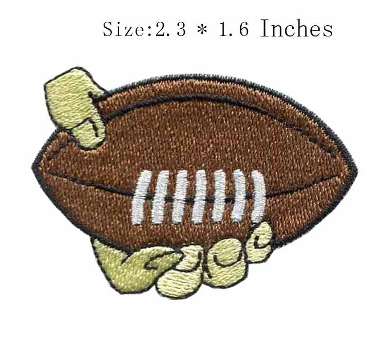 Play a game embroidery patch 2.3" wide iron patches on cloth/crafts