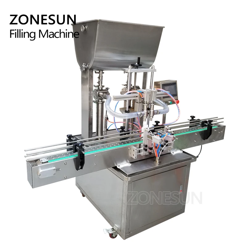 ZONESUN Автоматическая производственная линия напитков может пиво мед паста масло разливочная машина Поставщик